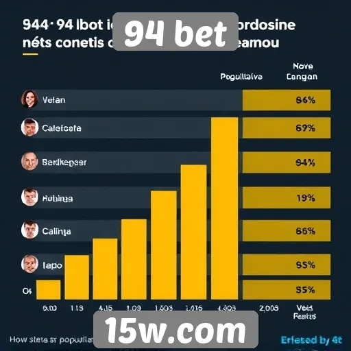 Estatísticas de usuários ativos no 94 bet